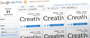 Google Web Fonts