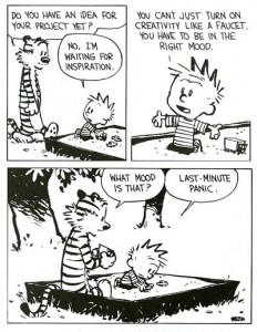 Creativity by Calvin & Hobbs