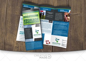 Self Storage Brochure Design