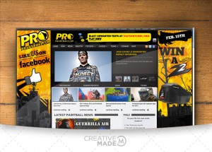 Pro Paintball Website Design
