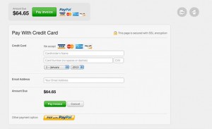 Credit Card Payment for Design Services