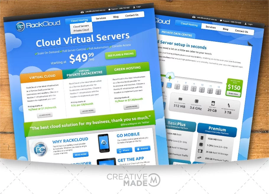 Website Develop Server
