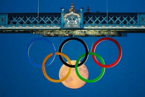 China Olympics Moon