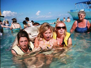 Stingray Molests Girl