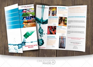 Luxury Brochure Design for Custom Products International