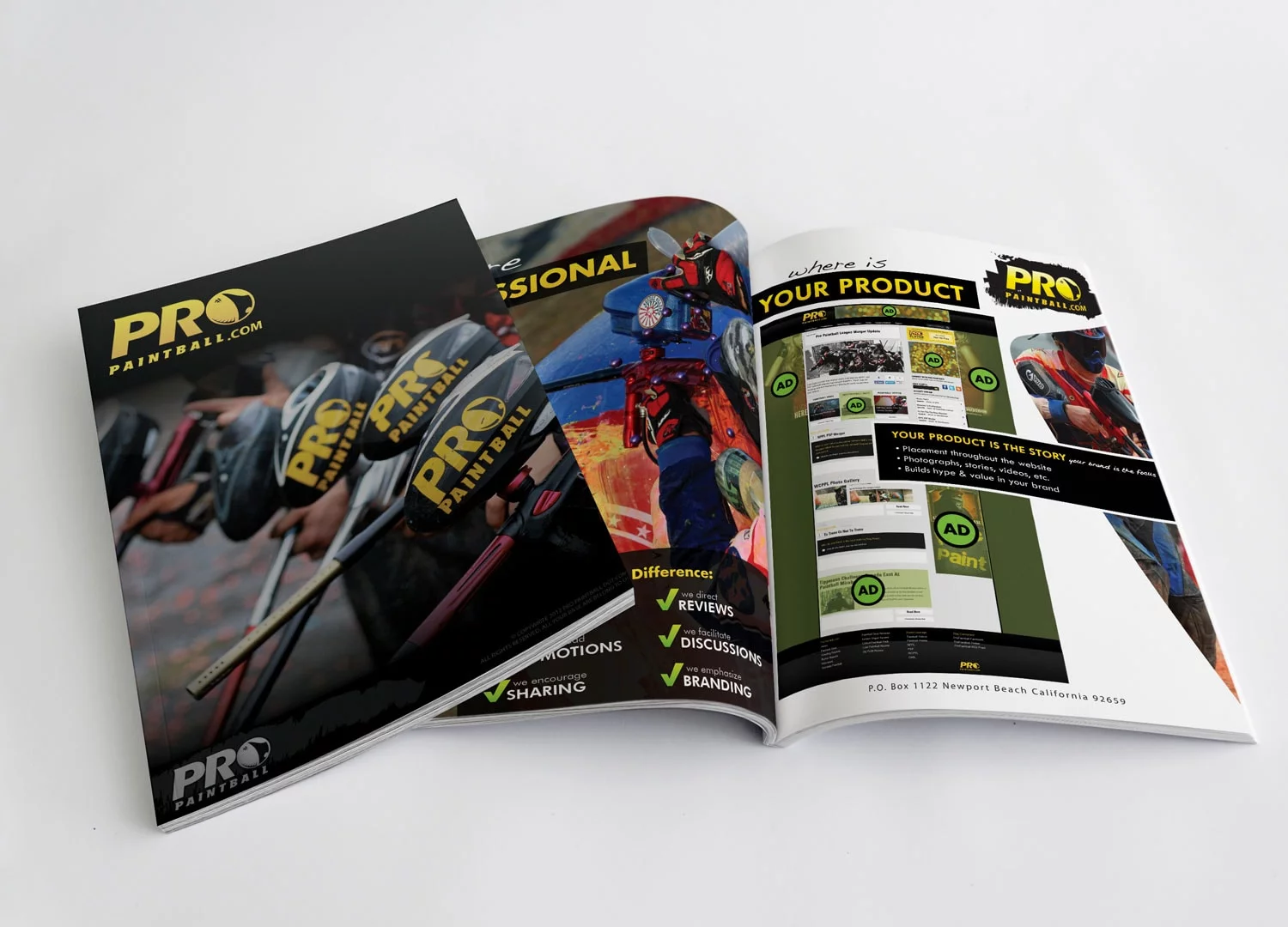 Paintball Marketing Design