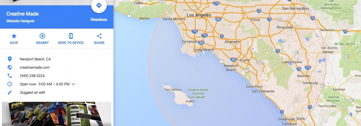 Google Maps Creative Made