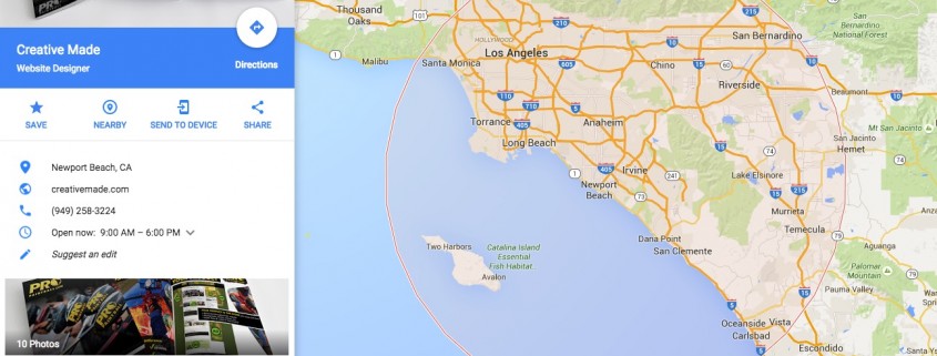 Google Maps Creative Made